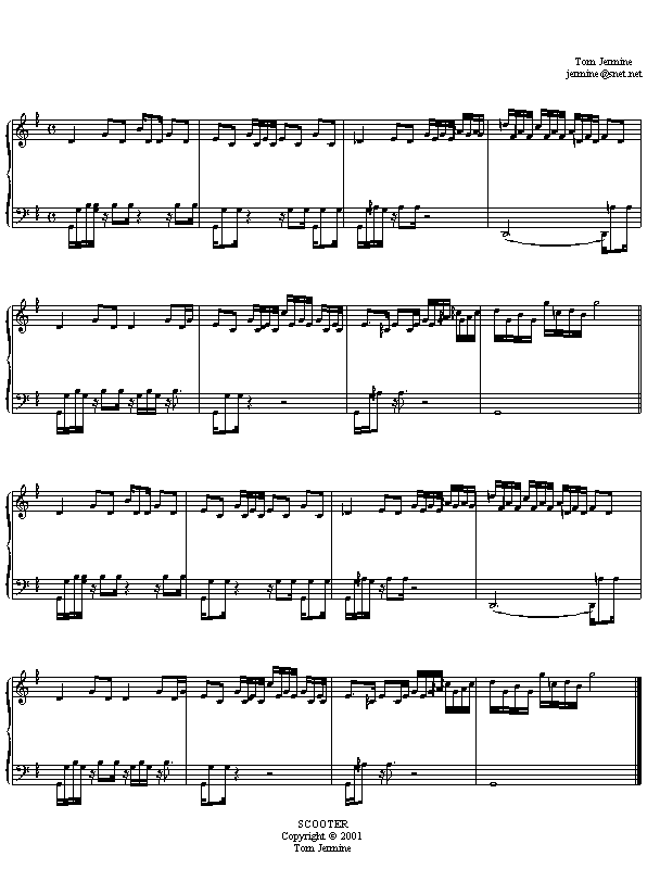 Transcrirt for Scooter